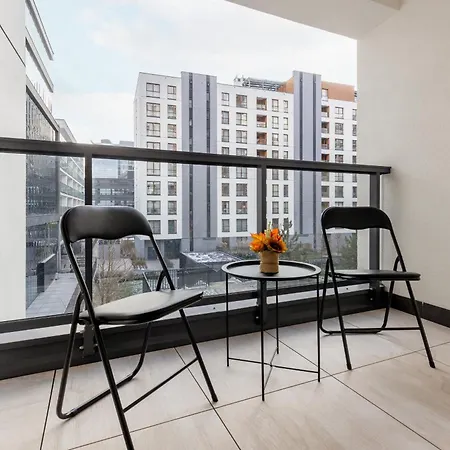 Grzybowska With Air Conditioning & Balcony By Renters Prestige *